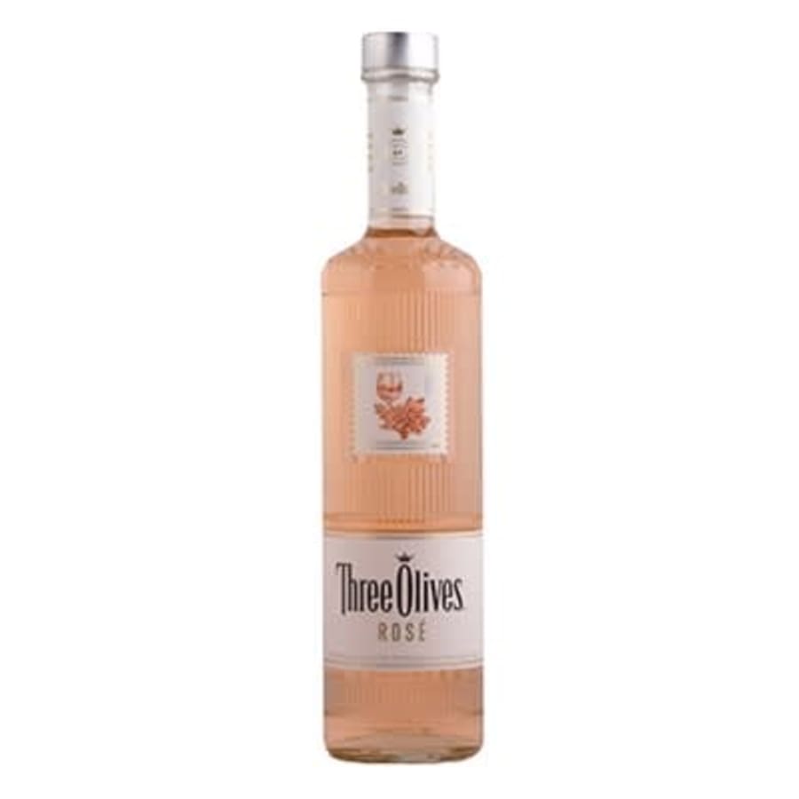 THREE OLIVES ROSE VODKA 750ML - 