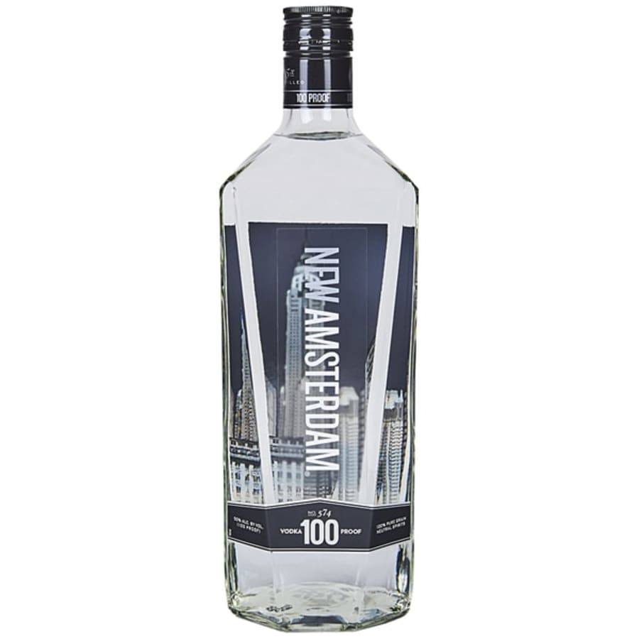 NEW AMSTERDAM VODKA 100 PROOF 1.75L NEW AMSTERDAM VODKA 100 PROOF 1.75L -
