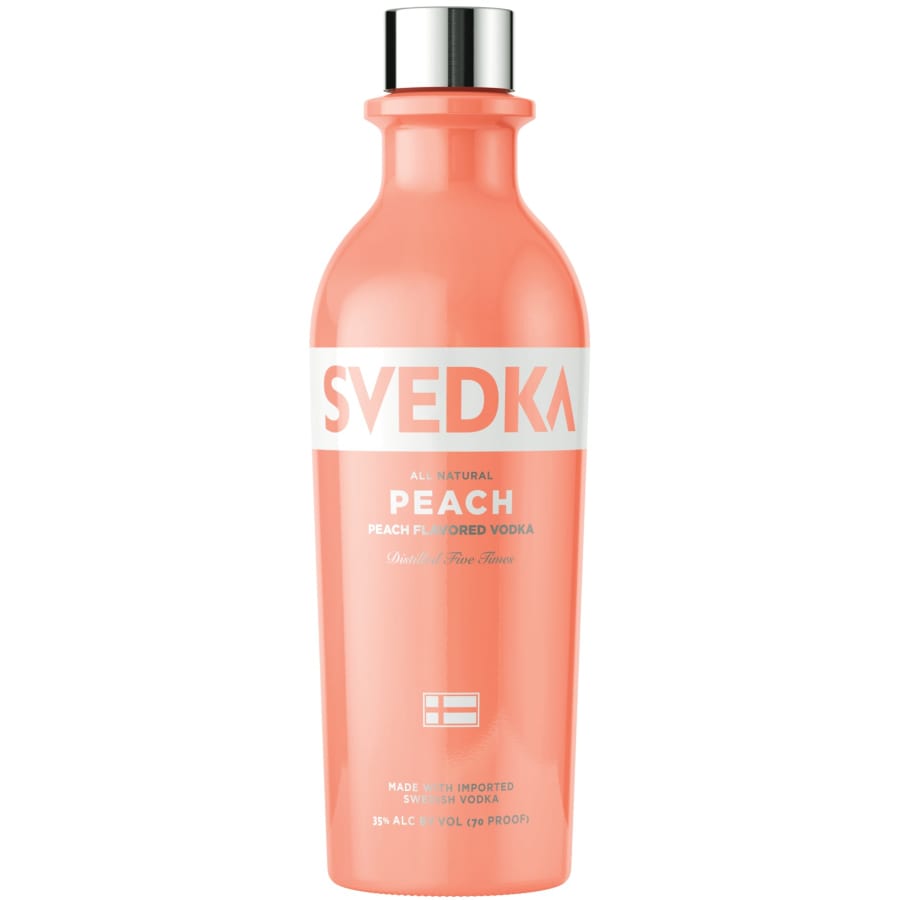 SVEDKA PEACH VODKA 375ML - 