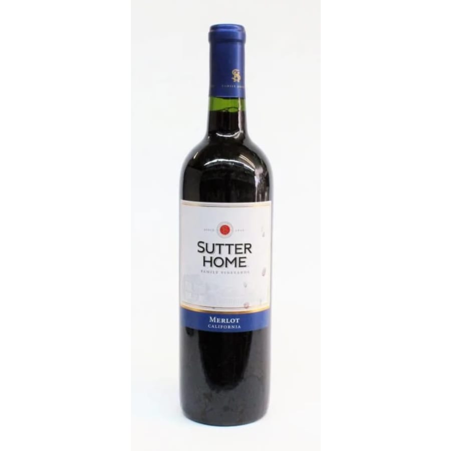 SUTTER HOME MERLOT 750ML - 