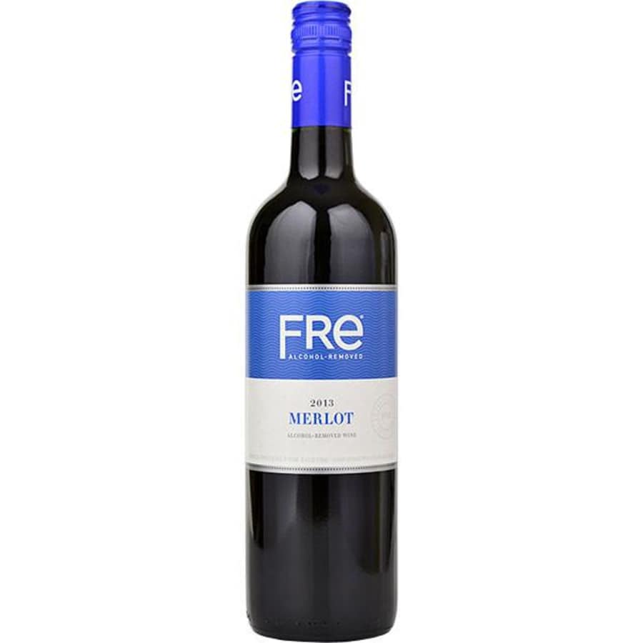 SUTTER HOME FRE MERLOT 750ML - 