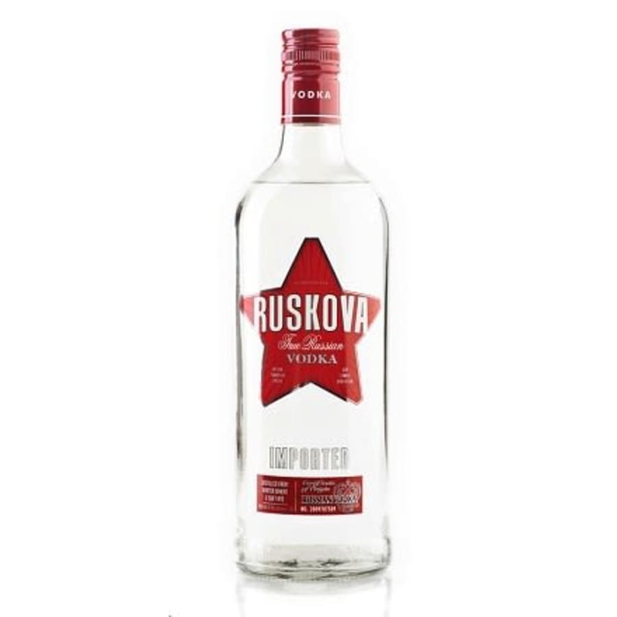 RUSKOVA RUSSIAN VODKA 750ML - 