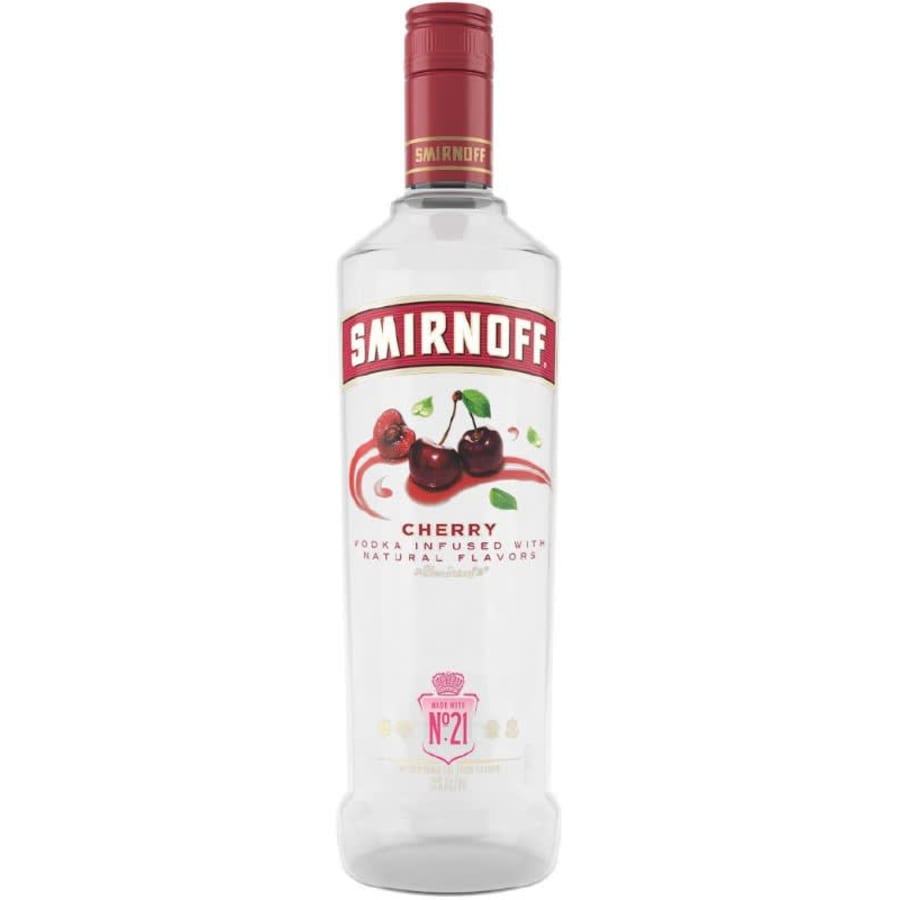 SMIRNOFF CHERRY VODKA 750ML - 