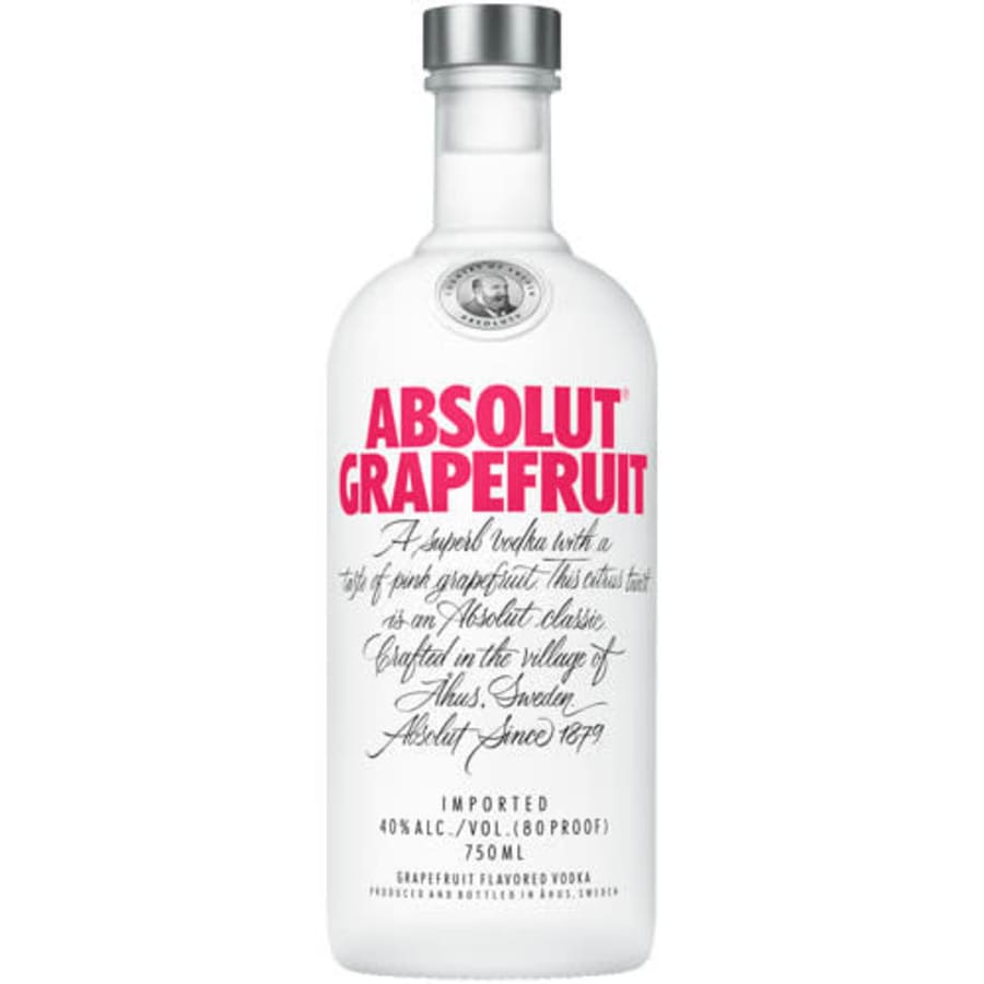 ABSOLUT - GRAPEFRUIT - .750L - ABSOLUT - GRAPEFRUIT - .750L