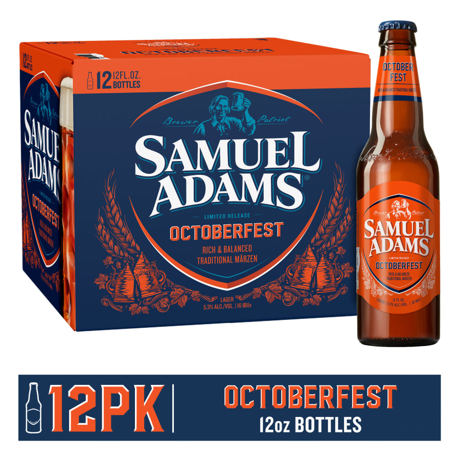 Samuel Adams Oktoberfest 12PK BTL - Samuel Adams Oktoberfest 12PK BTL