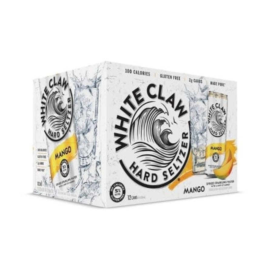 WHITE CLAW - MANGO 12PK - 12 OZ - WHITE CLAW - MANGO 12PK - 12 OZ