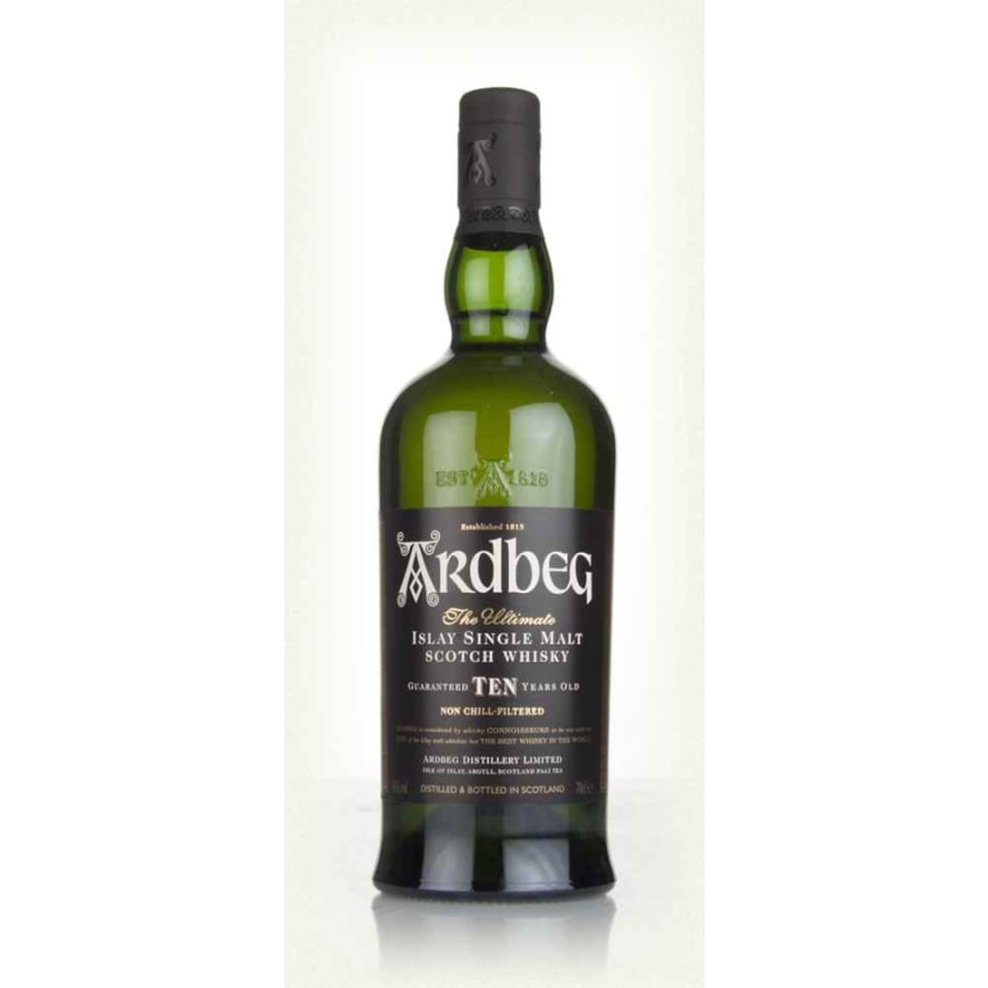 ARDBEG - TEN YEAR SINGLE MALT - .750L - ARDBEG - TEN YEAR SINGLE MALT - .750L