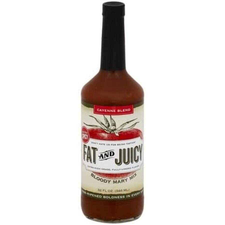 FAT AND JUICY - CAYENNE BLOODY MARY - 32oz - FAT AND JUICY - CAYENNE BLOODY MARY - 32oz