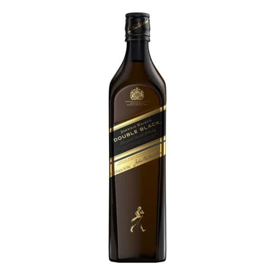 Johnnie Walker Double Black Label Blended Scotch Whisky 750ml - Johnnie Walker Double Black Label uses Scotch whiskies and smoldering spices aged in deeply charred oak casks. Its smoky character will make a long-lasting impression.