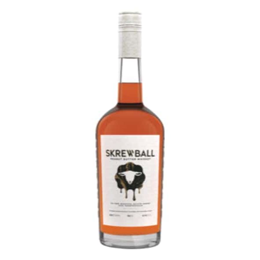 Skrewball Peanut Butter Whiskey 750ml - Skrewball Peanut Butter Whiskey unites a striking whiskey personality with a peanut butter polish.