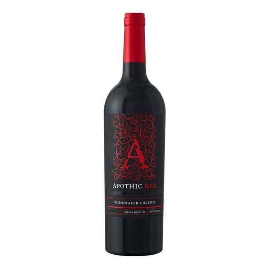 Apothic Red 750ml - Apothic Red is a seductive blend of merlot, cabernet sauvignon, syrah and zinfandel wine grapes. Rich and black-fruit strong for a smooth finish.