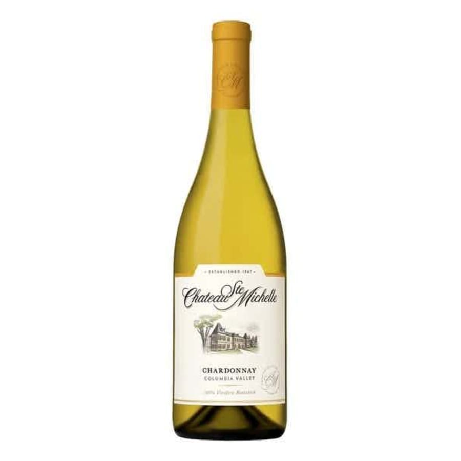 Chateau Ste. Michelle Chardonnay 750ml - From the Columbia Valley, Chateau Ste. Michelle Chardonnay is silky light with apple, citrus and spice.