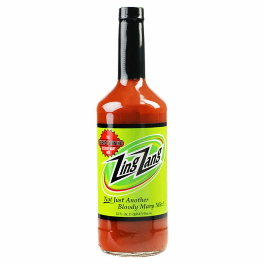 Zing Zang Bloody Mary Mix 32oz  bottle - Zing Zang Bloody Mary Mix is a well-seasoned 7-veggie juice blend. You can't go wrong with their zippy mix for flavorful bloody marys and more.