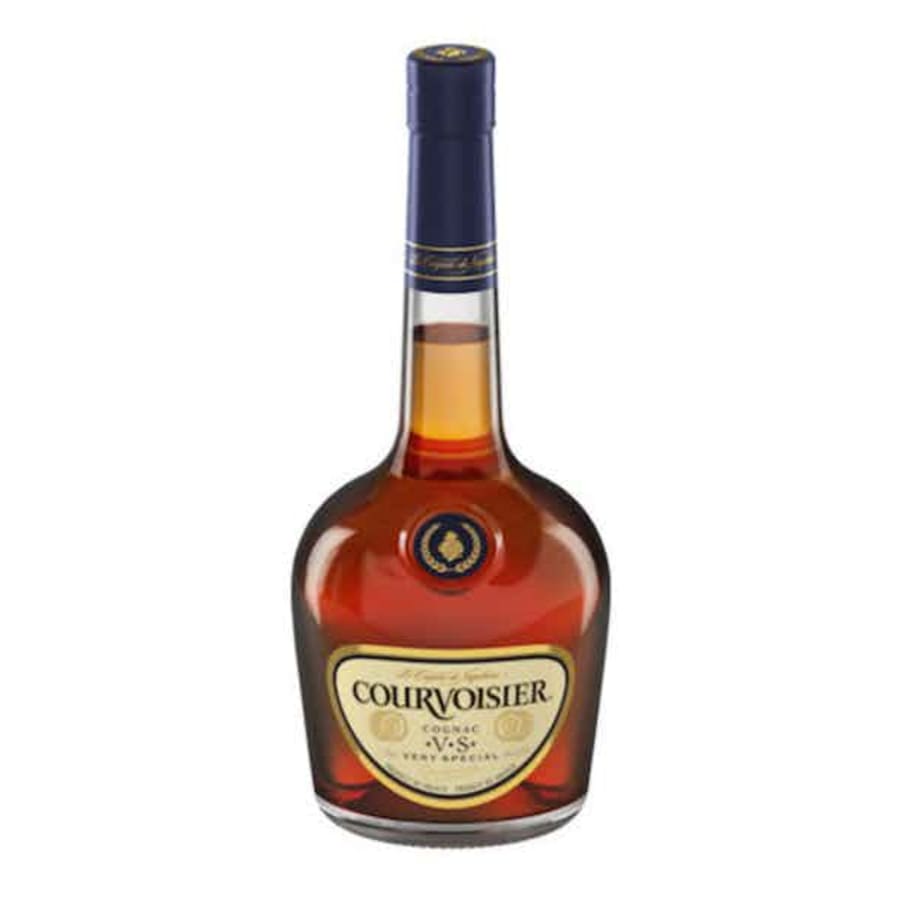 Courvoisier VS Cognac 750 ml - Courvoisier Cognac VS uses eaux-de-vie aged at least four years, plus mainly Fins Bois grapes and a handful of Petite Champagne. Flavors fluctuate between fruity and floral, with a keen French oak barrel spice.