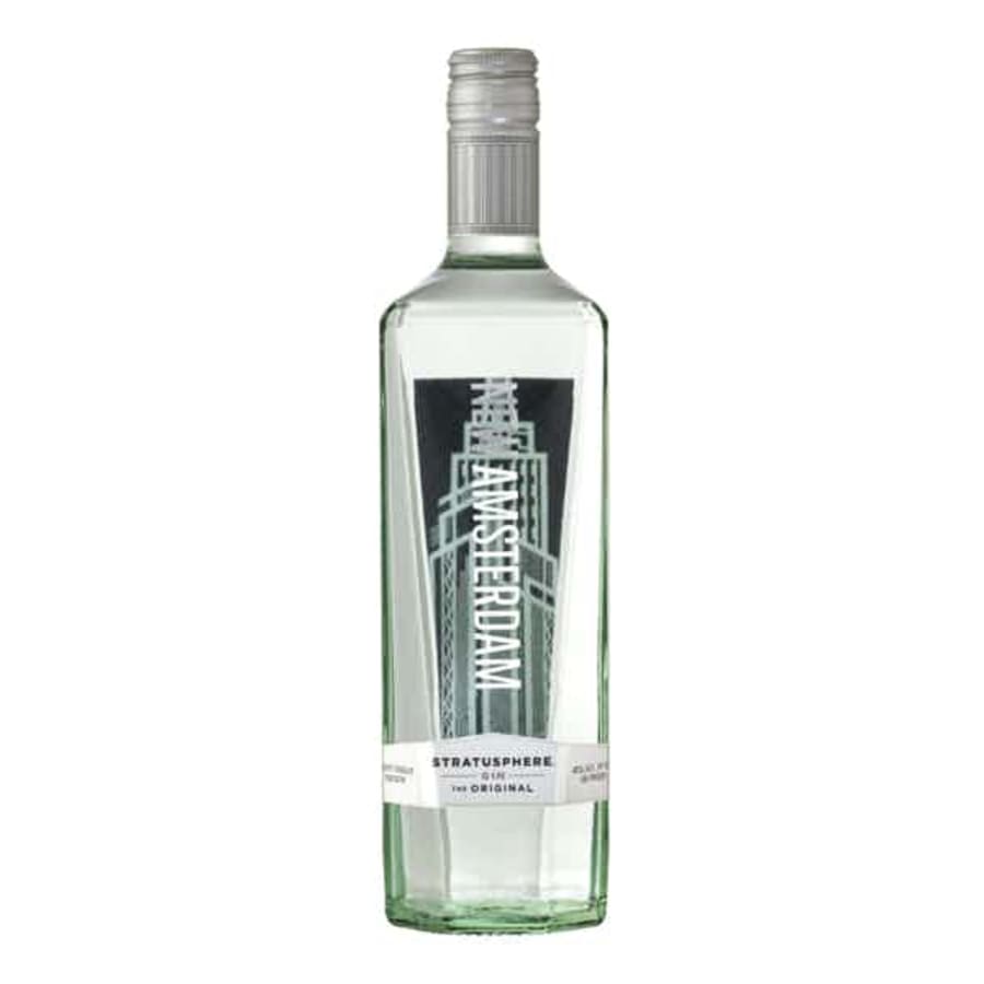 New Amsterdam Gin 750 ml - New Amsterdam Gin is a New-Western style gin that's builds on orange, lime, vanilla, juniper and anise flavors. Oily and sweet, this well-balanced gin brings something new to the palate.