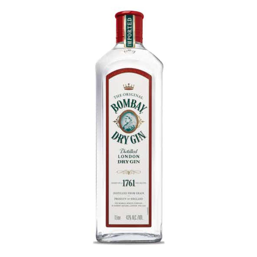 BOMBAY® DRY Gin 750 ml - Bombay Original Dry is a versatile yet clean gin made with eight botanicals. It's an excellent choice for mixing drinks with its earthy and spicy hints that don't overpower.