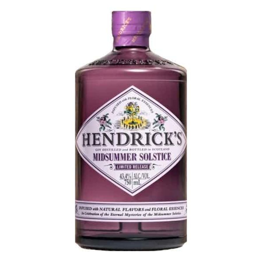 Hendrick's Midsummer Solstice 750 ml - Hendrick's Midsummer Solstice is a special edition release that crowns herbs as its queen bee. Summer-sweet flora work in harmony with Henrick's cucumber and rose character.