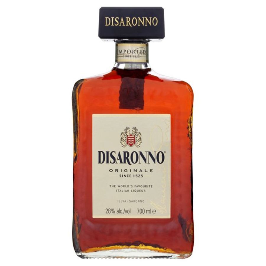 Disaronno Originale Amaretto 750 ml - Disaronno is a world-celebrated Italian amaretto made from a famed 1525 recipe. Smooth and nutty, this amaretto is a toothsome addition to any cocktails.