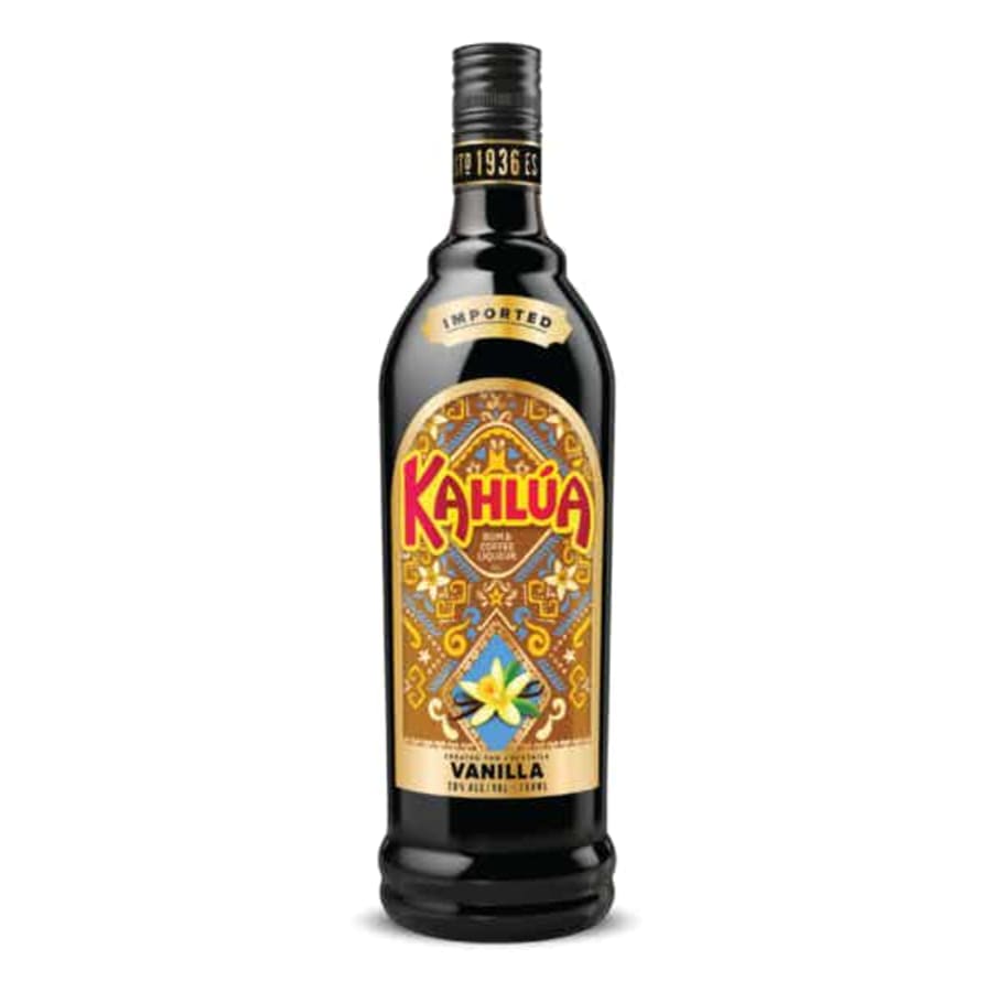 Kahlua French Vanilla Liqueur 750 ml - The tradition of Kahlua gets even sweeter in their latest French Vanilla Liqueur. This liqueur swirls in bitter vanilla bean for a lip-smacking roasted finish.