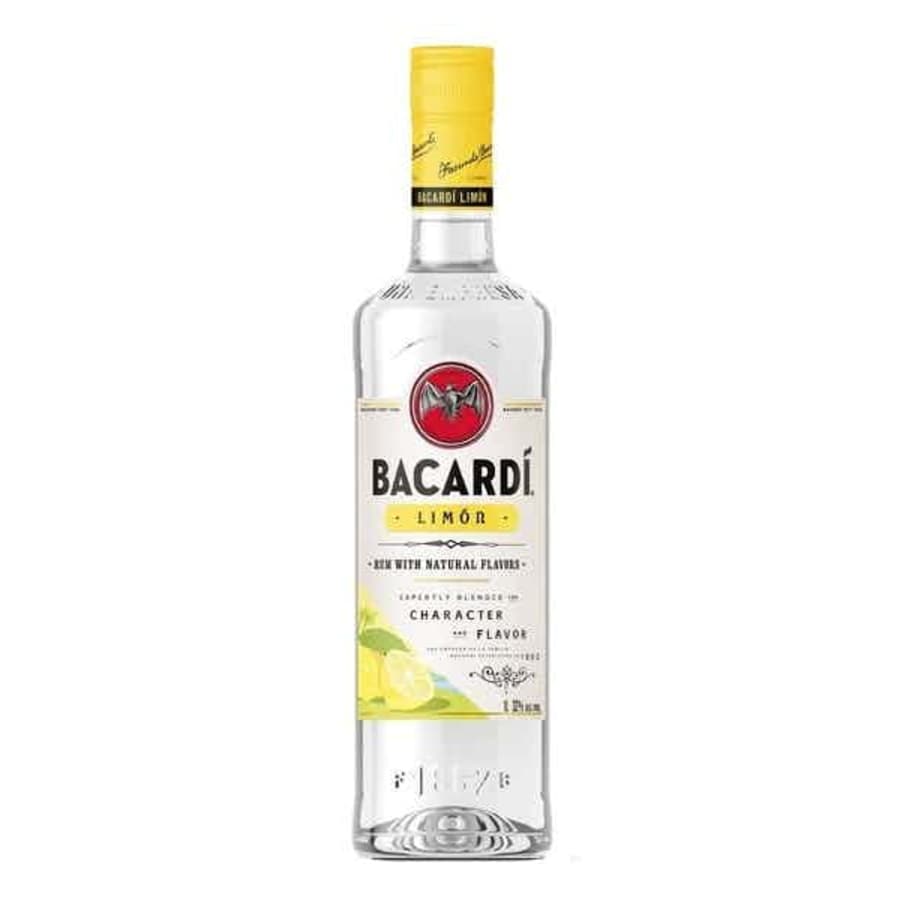 BACARDÍ Limón Flavored White Rum 1.75 L - A mingle of citrus that includes lemon, lime and grapefruit. Blended with white rum, this Bacardí limon label is refreshing AF.