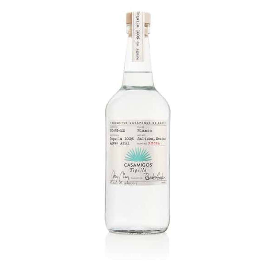 Casamigos Blanco 750 ml - Casamigos Blanco is the real deal. Aged 2 months in stainless-steel, this tequila gets its robust flavor from agaves in the Jalisco highlands. George Clooney approved.