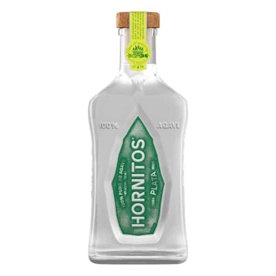 Hornitos Plata Tequila 750 ml - Hornitos Plata Tequila is made from double-distilled blue agave. It has a robust agave taste with floral and herbal hints straight from a Mexican garden.
