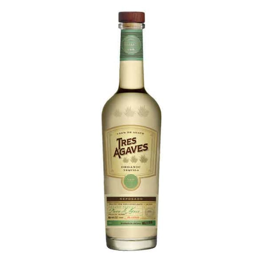 Tres Agaves Organic Reposado 750 ml - Tres Agaves Organic Reposado brings a sublime balance of oak and agave. It's aged 6-9 months in Four Roses and Jack Daniels barrels.
