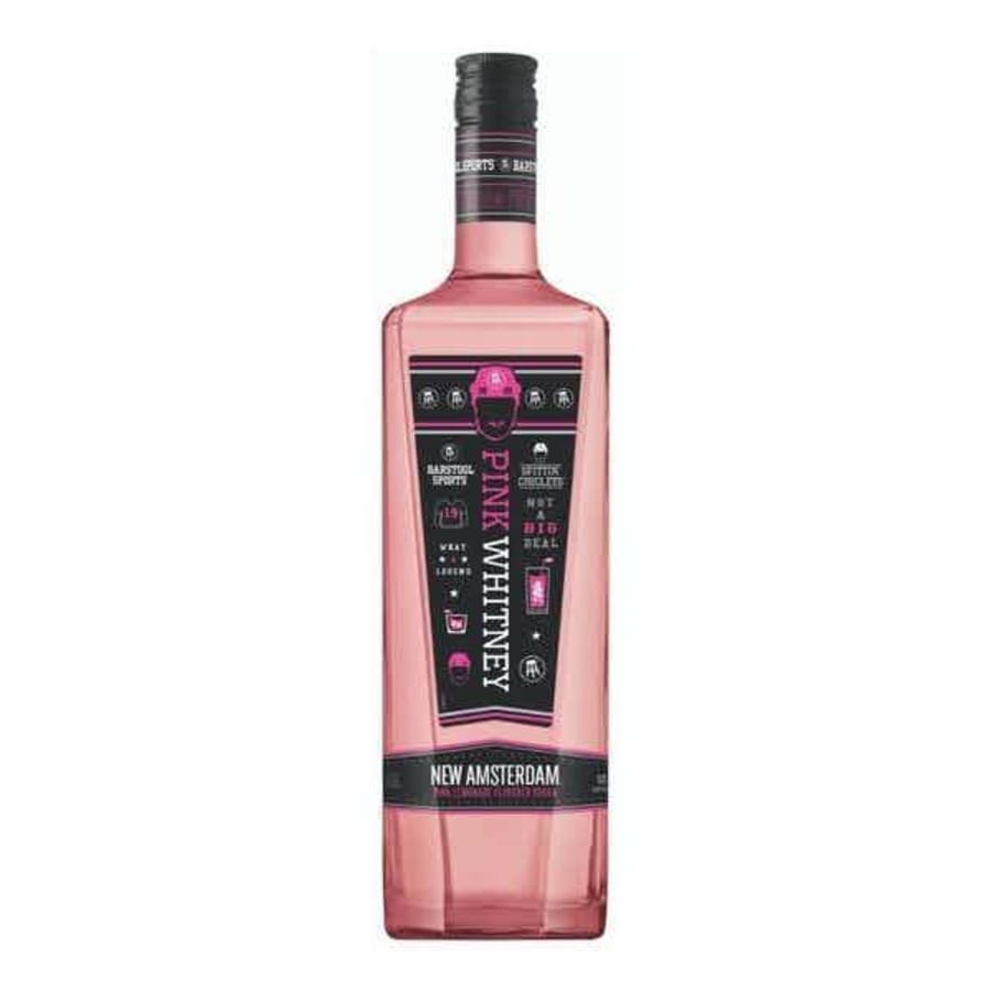 Pink Whitney by New Amsterdam Vodka 750 ml - The Pink Whitney was inspired by NHL star Ryan Whitney's favorite drink: premium New Amsterdam Vodka infused with pink lemonade. A sweet medley with pizzazz.