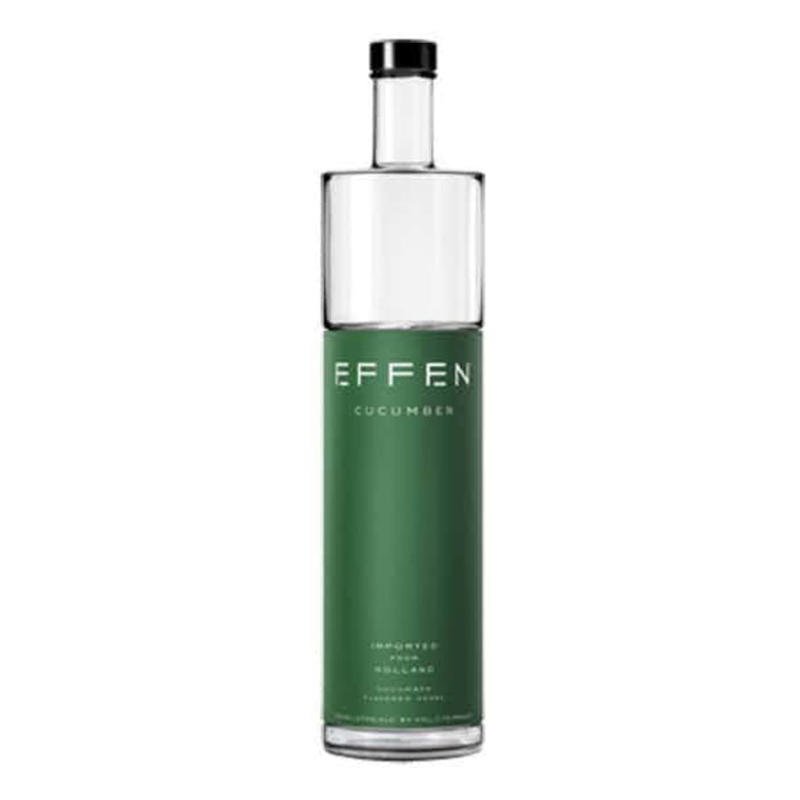 EFFEN Cucumber Vodka 750 ml - Proudly unorthodox, EFFEN Vodka takes its premium wheat-based vodka and infuses it with vine-ripe cucumbers.