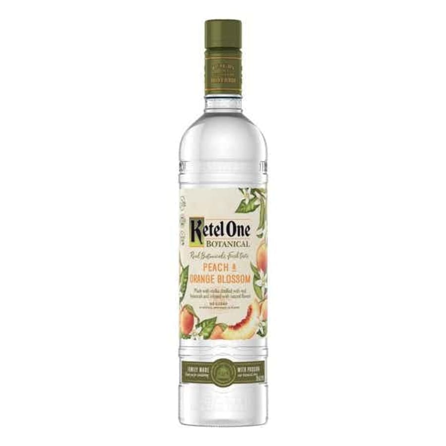 Ketel One Botanical Peach and Orange Blossom 750 ml - With 11 generations of distilling expertise, no wonder it's so good. Ketel One Botanical Peach and Orange Blossom is based on their winter-wheat vodka and then given a flair of white peaches and orange blossoms.
