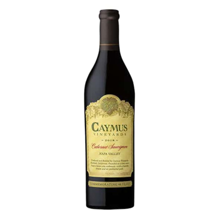 Caymus Napa Valley Cabernet Sauvignon 750ml - Caymus Napa Valley Cabernet Sauvignon will pull back the curtain on tannins.  Here they're young, lush and leathery.