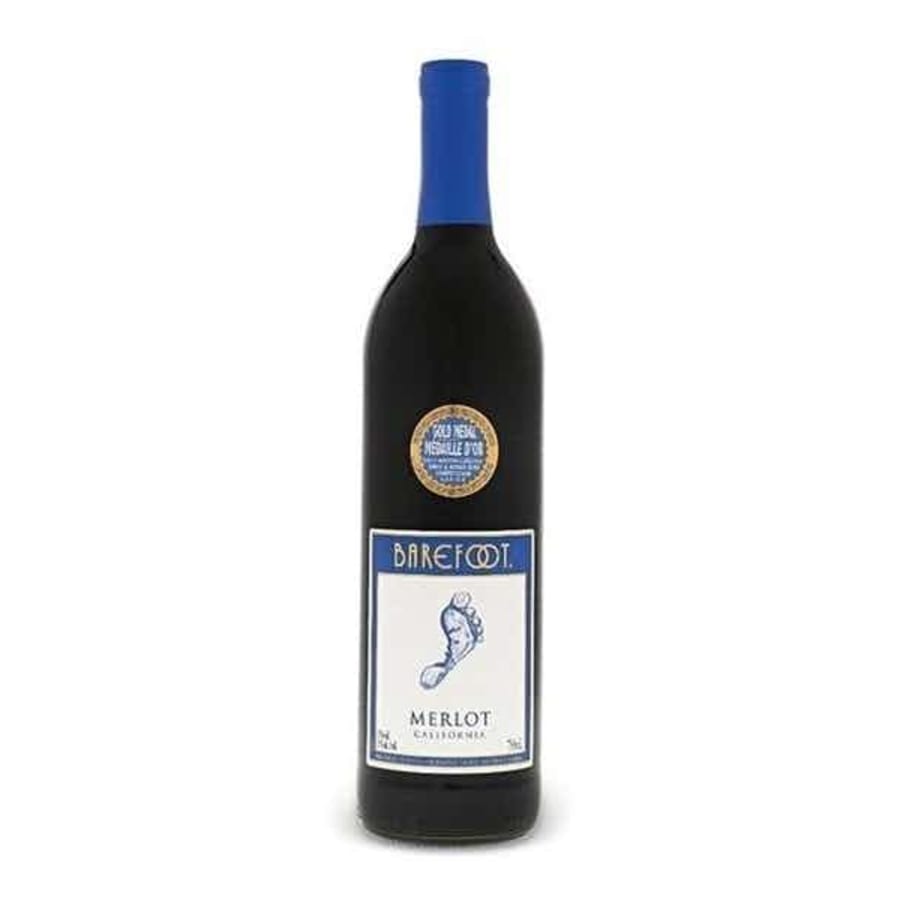 Barefoot Merlot 750ml - Barefoot Merlot is a beautifully jammy Merlot with zingy currant, plum and oak. It's a lush casual wine that's good for any night in.