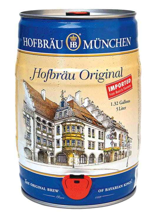 Hofbrau Original 5 Liter Mini Keg Delivery in Brooklyn, NY Culver