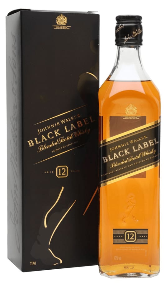 ウイスキー Johnnie Walker Black Label 750ml Johnnie Walker Whisky - Blended Scotch JW Black Label, 750 mL