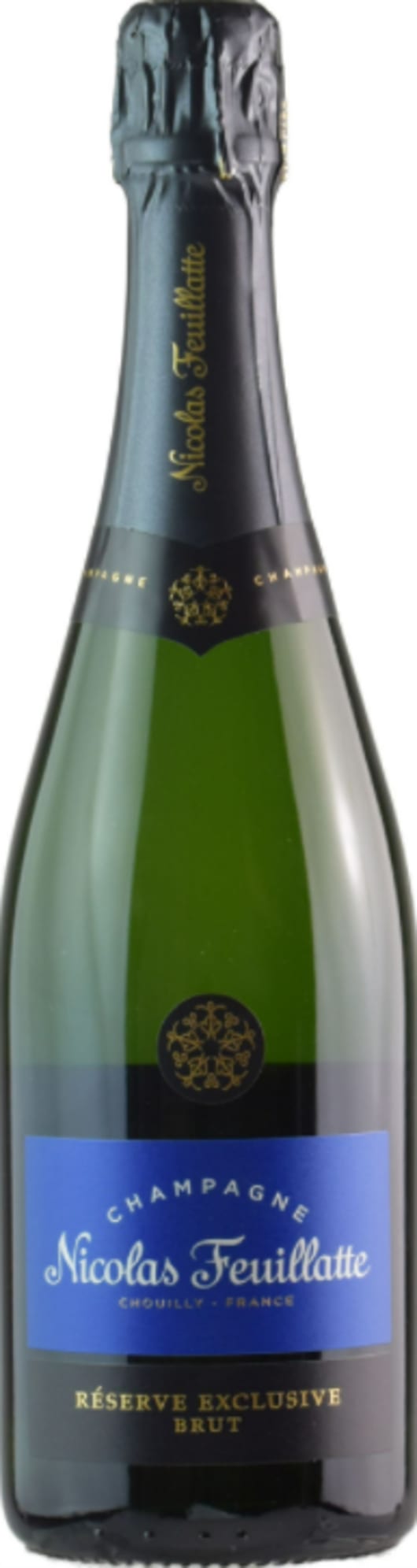 Champagne Nicolas Feuillatte Réserve Exclusive Brut, 750 ml, 12.5% ABV