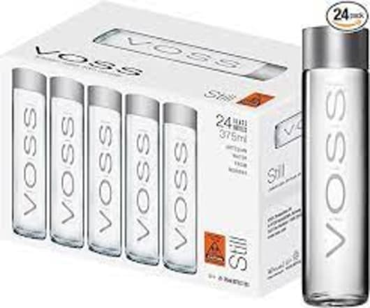 Voss 375mL Glass Still Water