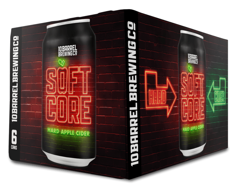 10 Barrel Soft Core Hard Cider 6 pack 12 oz cans Delivery in Seattle