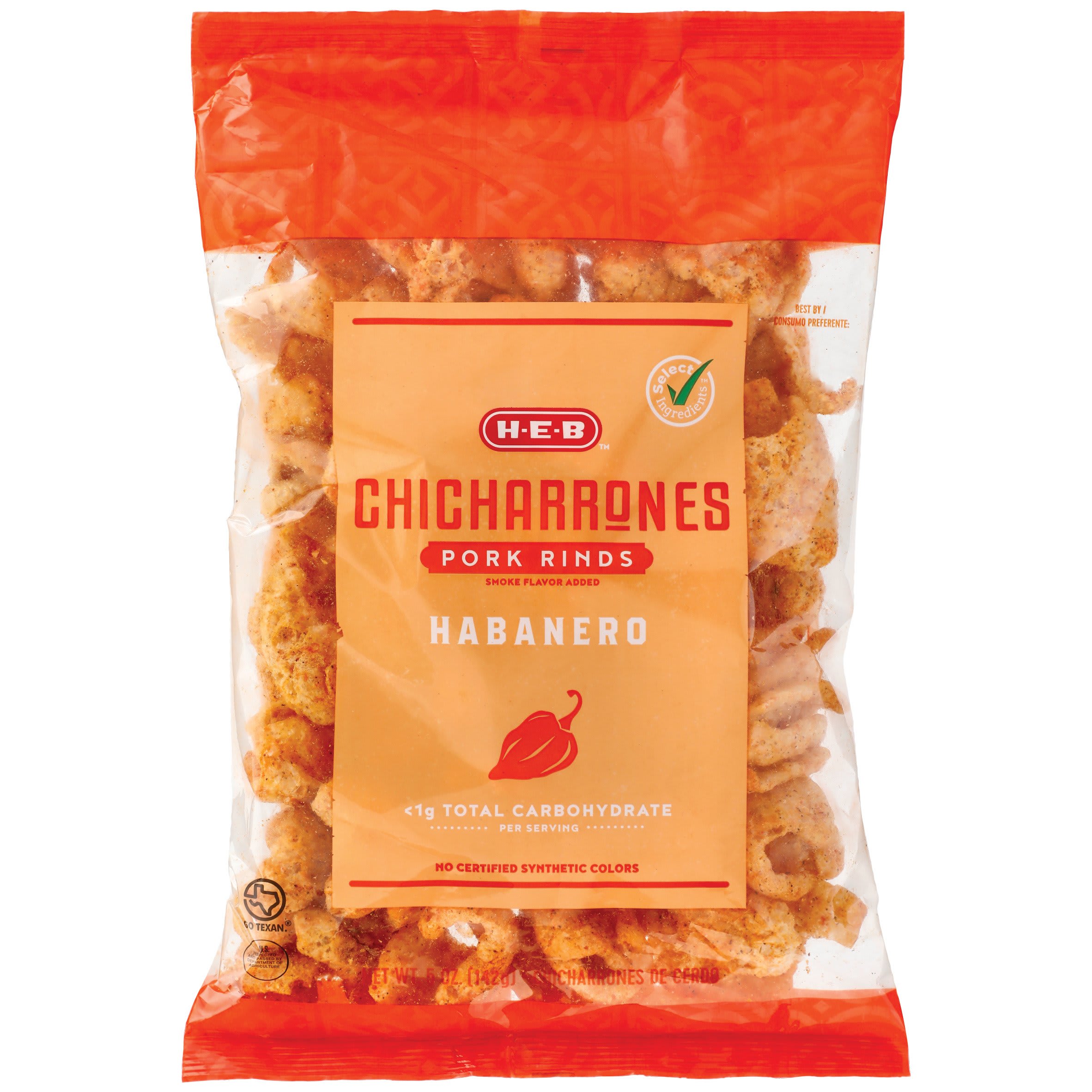Chicharrones Pork rinds Habanero 5 Oz Delivery in Buda, TX ...