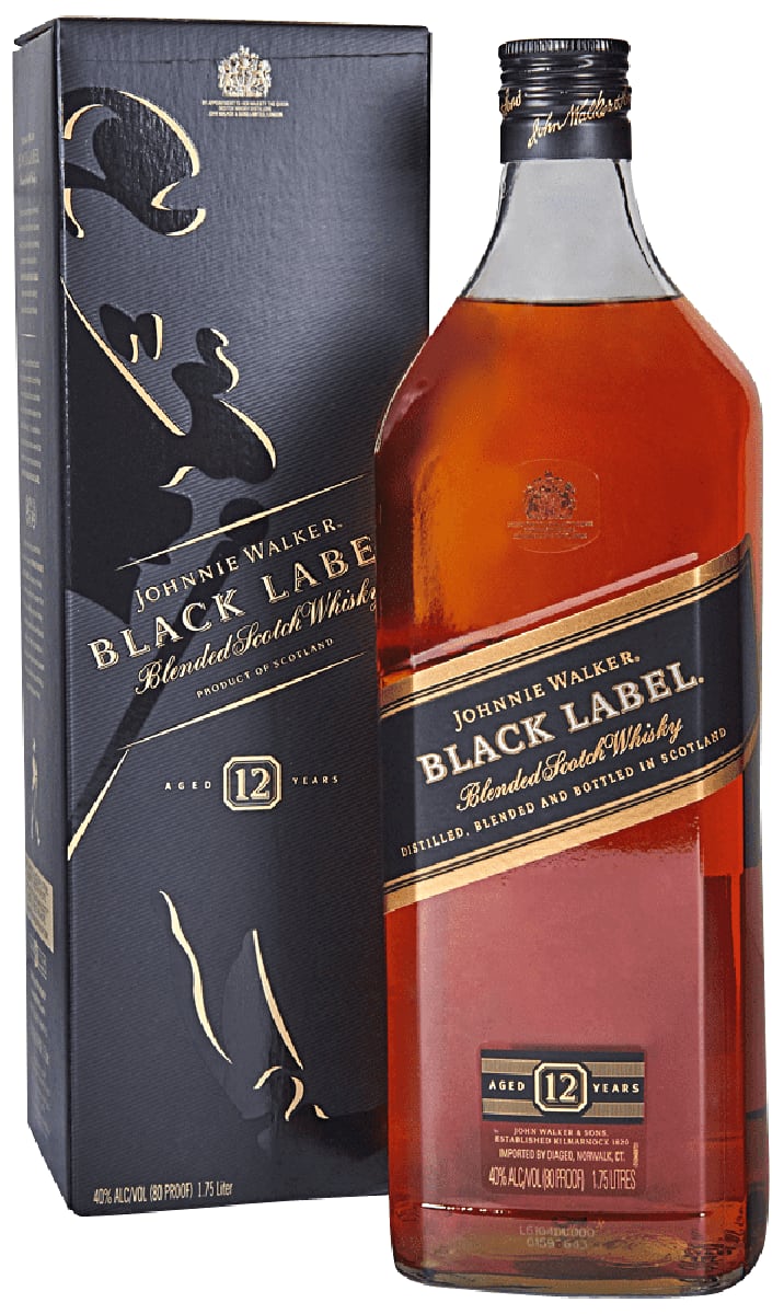 JOHNNIE WALKER BLACK 1.75L Delivery in Mount Dora, FL | Viva Liquors