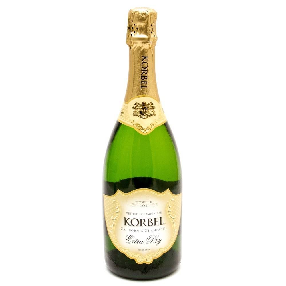 [Sparkling] Korbel Extra Dry Champagne, 750mL (12.0 ABV) Delivery in