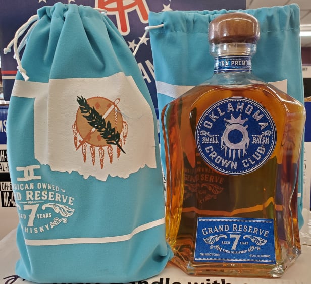 OKLAHOMA CROWN 7YR WHISKY 750ml Delivery in Tahlequah, OK Rum Runners