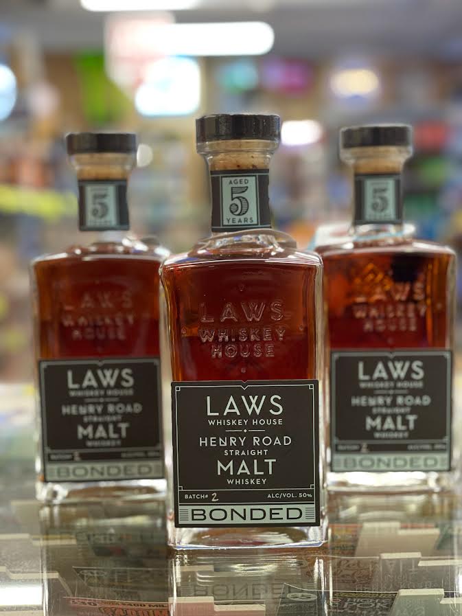 Laws Henry Road Straight Malt Whiskey Delivery in Cypress, CA Cypress