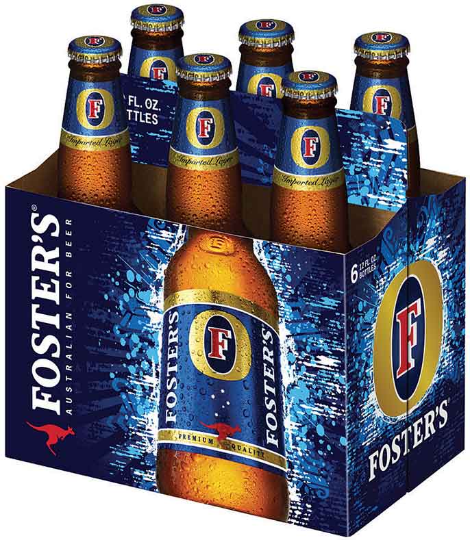 FOSTER'S LAGER 12 OZ 6 PACK BOTTLE Delivery in Boulder, CO Williams