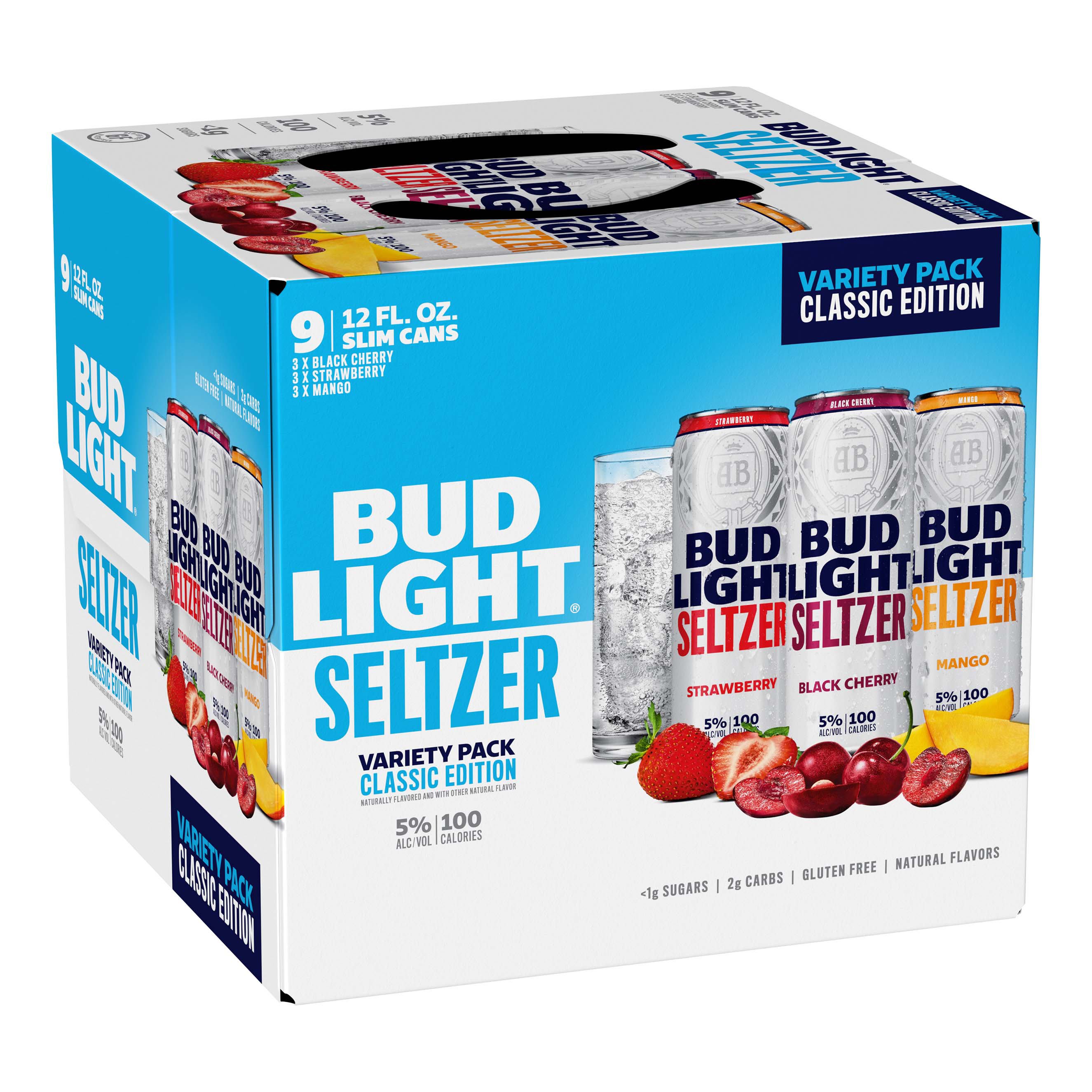 BUD LIGHT SELTZER VARIETY 12 OZ 12PK CAN Delivery in Houston ...