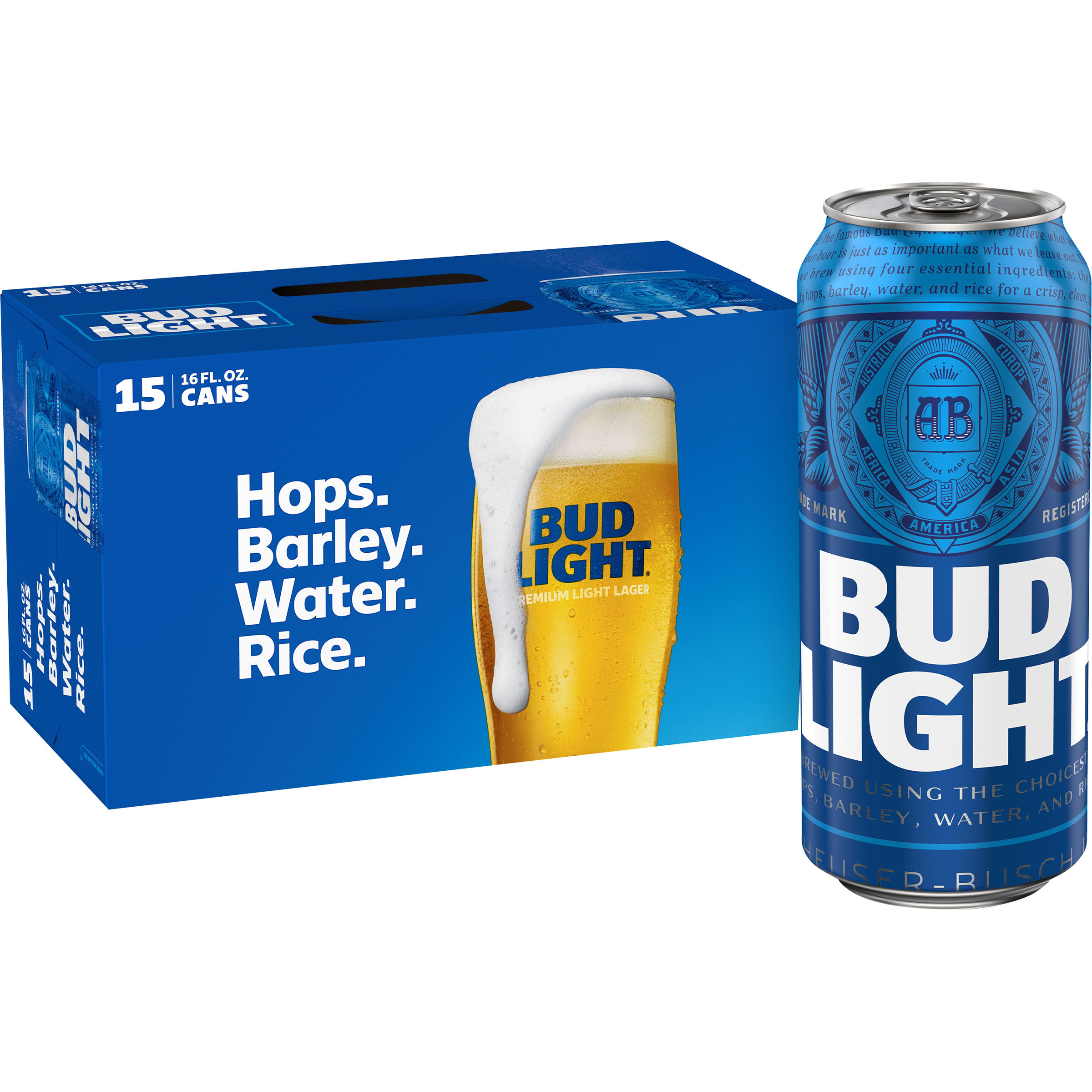 Bud Light 15 Pack 16oz Cans Garden Grocer, 46 OFF