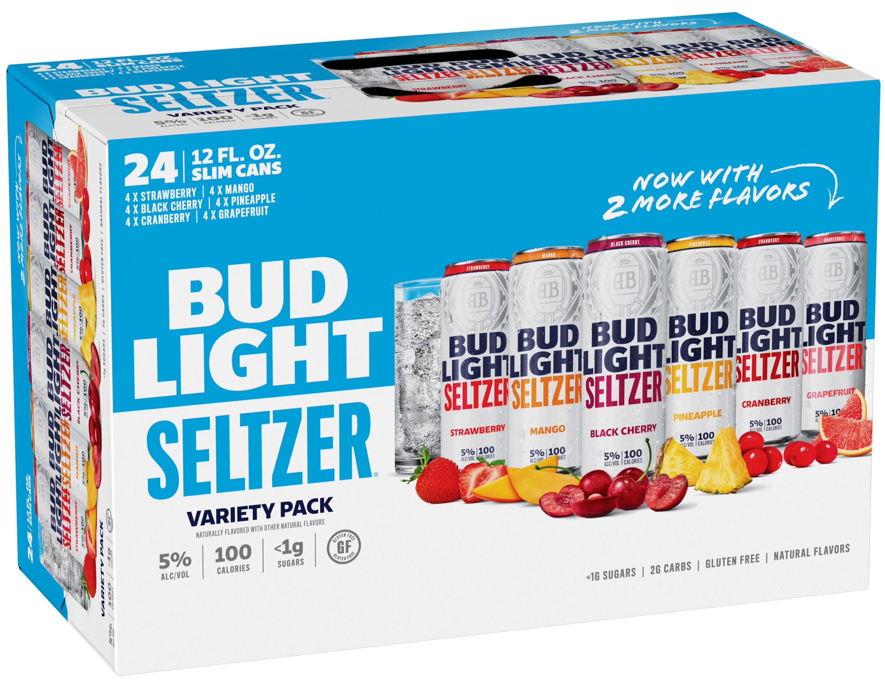 Bud Light Seltzer Variety 12-Pack Can with Cooler Bag
