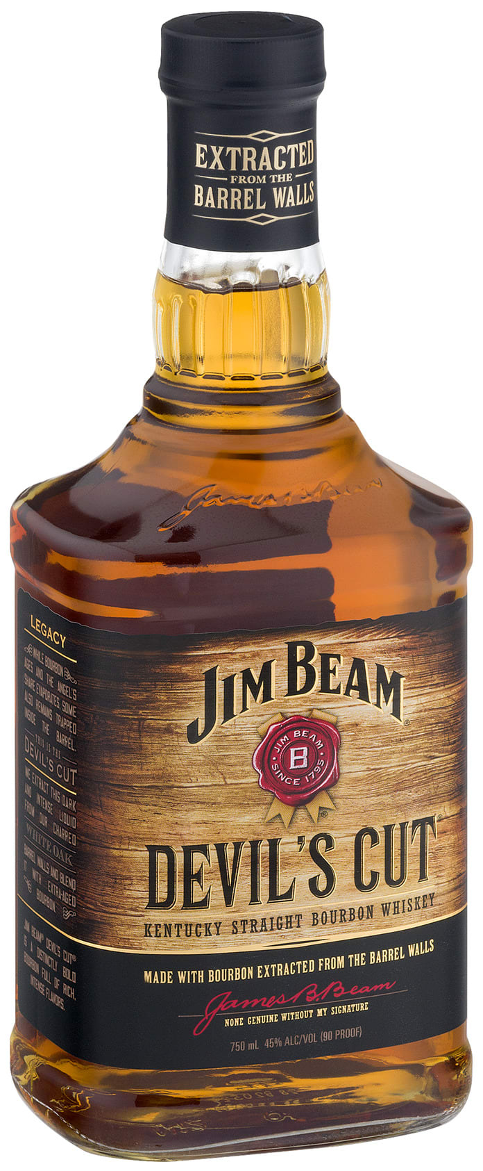 Jim Beam Devil's Cut Whiskey 750mL Delivery in Aubrey, TX Black Tie