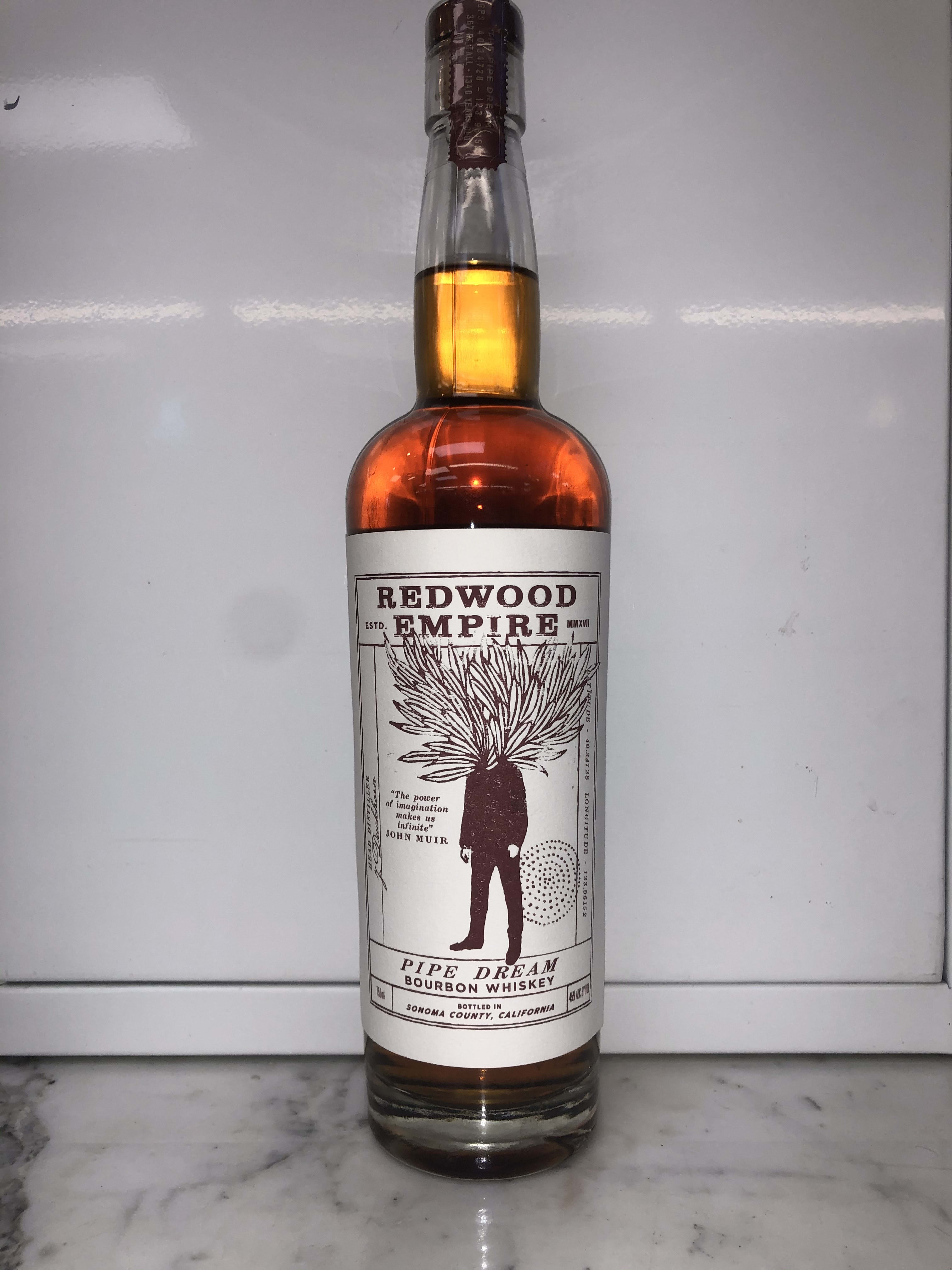 Redwood Empire Pipe Dream Bourbon Whiskey Delivery in Cypress, CA