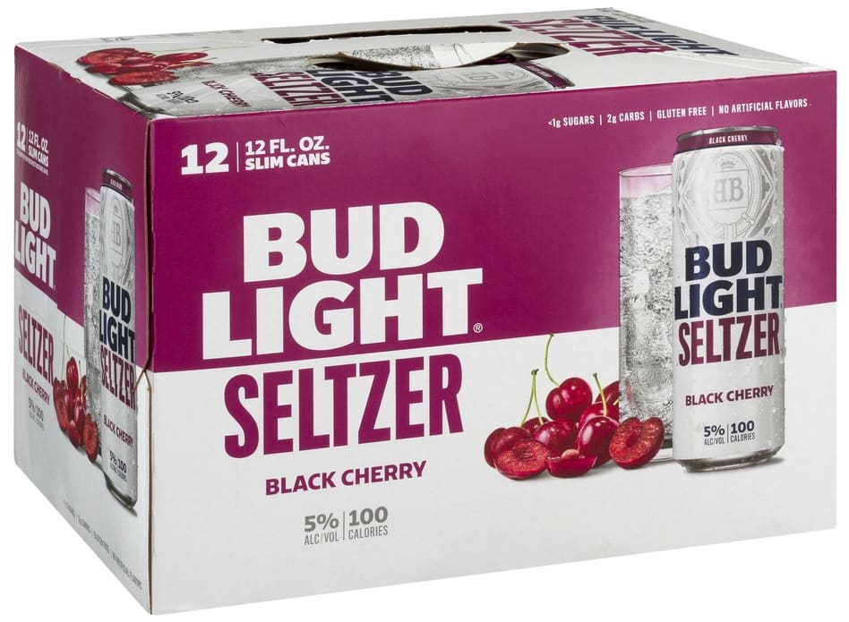 Bud Light Black Cherry Seltzer - 12 cans / 12oz Delivery in ...