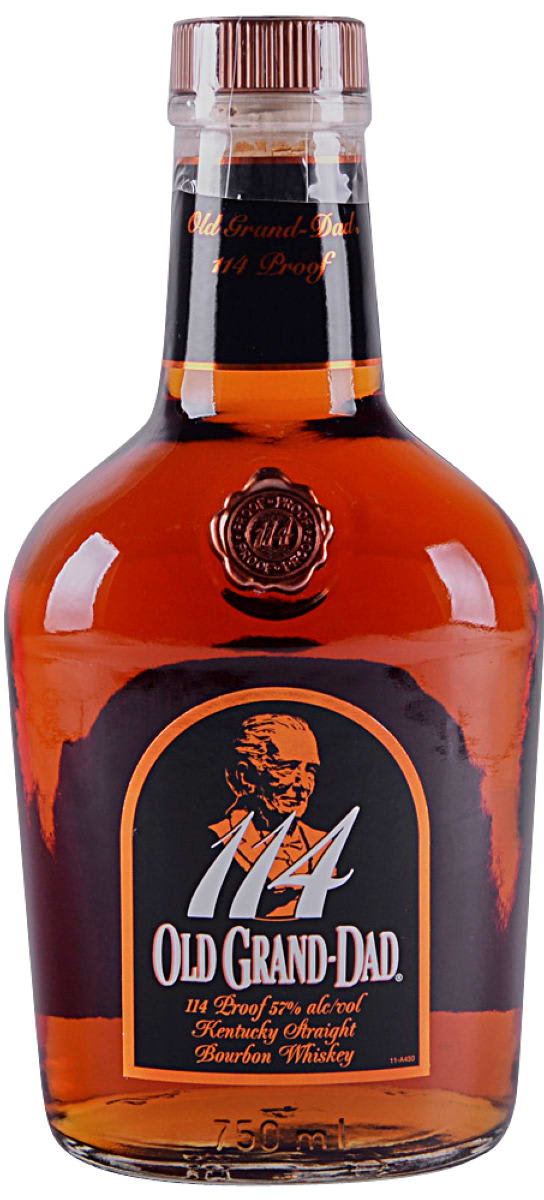 Old Grand-Dad 114 Proof Whiskey Bourbon - 750mL Delivery in